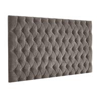 Windermere Kimiyo Linen Headboard Taupe Small Double
