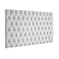 Windermere Kimiyo Linen Headboard Silver Double