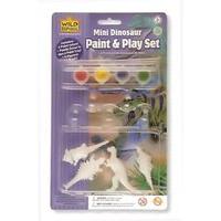 Wild Republic Paint and play Mini Dino (9 Pieces)