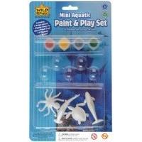 Wild Republic Paint and play mini (aqua, 9 Pieces)