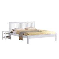 Windsor Wooden Bed Frame King White