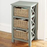 Wicker Storage Unit