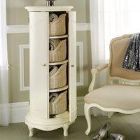 willis gambier ivory vintage style storage cabinet