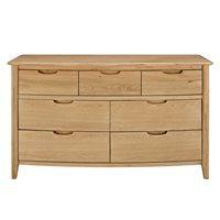 WILLIS & GAMBIER GRACE WIDE CHEST OF 7 DRAWERS
