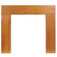 wichita oak veneer oak mdf fire surround