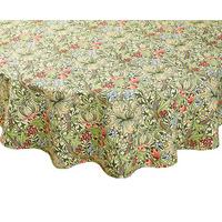 William Morris PVC-coated Tablecloth, 132cm dia