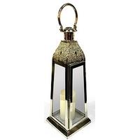 wilde java tall hammered lantern