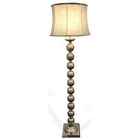 Wilde Java Antique Ball Floor Lamp with Shade