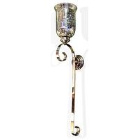 Wilde Java Mercury Long Scroll Sconce