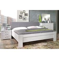 wiemann madrid compact bed with fabric headboard