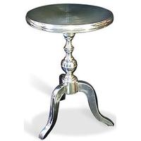 Wilde Java Round Chrome Side Table