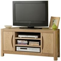 winsor stockholm oak corner tv cabinet