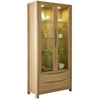 Winsor Stockholm Oak Tall Display Cabinet