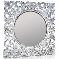 Wilde Java Alexa Silver Mirror
