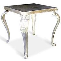 Wilde Java Square Chrome Side Table