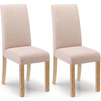Willis and Gambier Originals Harlequin Camel Dining Chair with Light Leg (Pair)