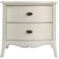 winsor isabel ivory large bedside cabinet