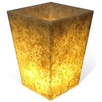 wilde java pebble planter light square