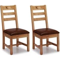 willis and gambier originals bretagne ladder back dining chair pair