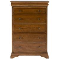 Willis and Gambier Louis Philippe Honeycomb Tall 6 Chest of Drawer