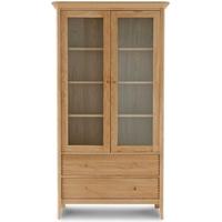 Willis and Gambier Spirit Oak Wide Display Cabinet