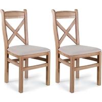 Willis and Gambier Tuscany Hills Fabric Dining Chair (Pair)