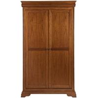 Willis and Gambier Louis Philippe Honeycomb All Hanging Double Wardrobe