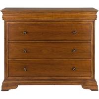 willis and gambier louis philippe honeycomb wide 4 chest of drawer