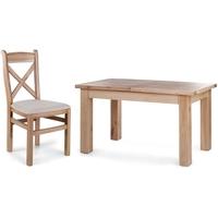 willis and gambier tuscany hills small extending dining set with 4 fab ...