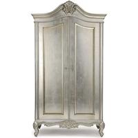 willis and gambier cristal silver leaf 2 door wardrobe