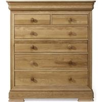 willis and gambier lyon oak wide 42 drawer chest