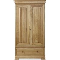 willis and gambier lyon oak double wardrobe