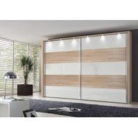 Wiemann Hollywood 4 Sliding Wardrobe with Lines 1 and 3 and 5 in Highlight Colour