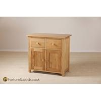 windsor oak sideboard 2 door 2 drawer