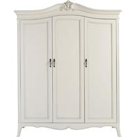 winsor isabel ivory 3 door wardrobe