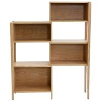 willis and gambier kennedy oak bookcase extendable