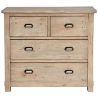 Willis and Gambier West Coast Pine Chest of Drawer - 2+2 Drawer