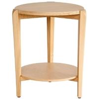 willis and gambier kennedy oak side table round