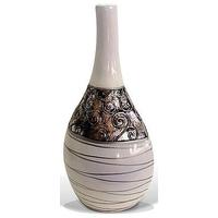 wilde java silver line bud vase