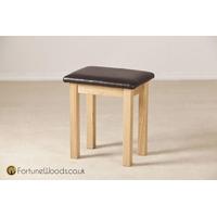 Windsor Oak Dressing Stool