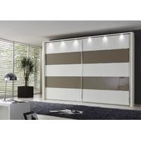 Wiemann Hollywood 4 Sliding Wardrobe with Lines 2 and 4 in Highlight Colour