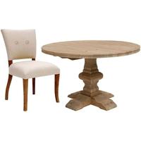 willis and gambier revival hampstead round dining set with 4 croxley f ...