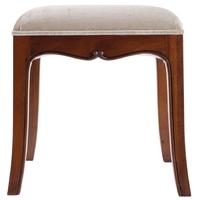 winsor olivia solid mahogany dressing stool