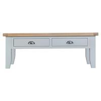 Winchester Large Coffee Table, Grey/Oak