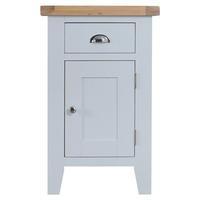 Winchester Small Cupboard, Grey/Oak