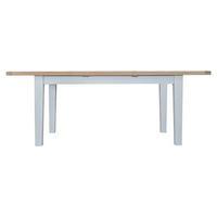Winchester Large Extendable Dining Table, Grey/Oak