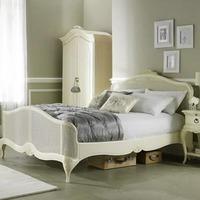 Willis Gambier Ivory 5FT Kingsize Wooden Bedstead