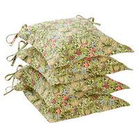 william morris oxford seat pads 4 save 5 cotton