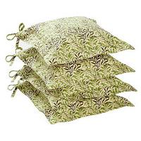 william morris oxford seat pads 4 save 5 cotton