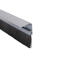 Wickes Concealed Fixing Door Brush Draught Exlcuder Chrome Effect 838mm